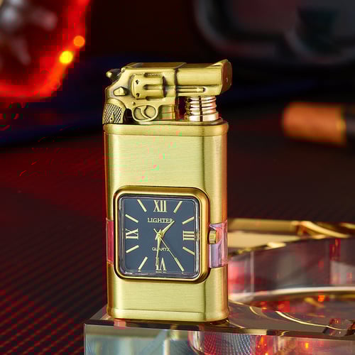 Windproof Lighter Vintage Watch