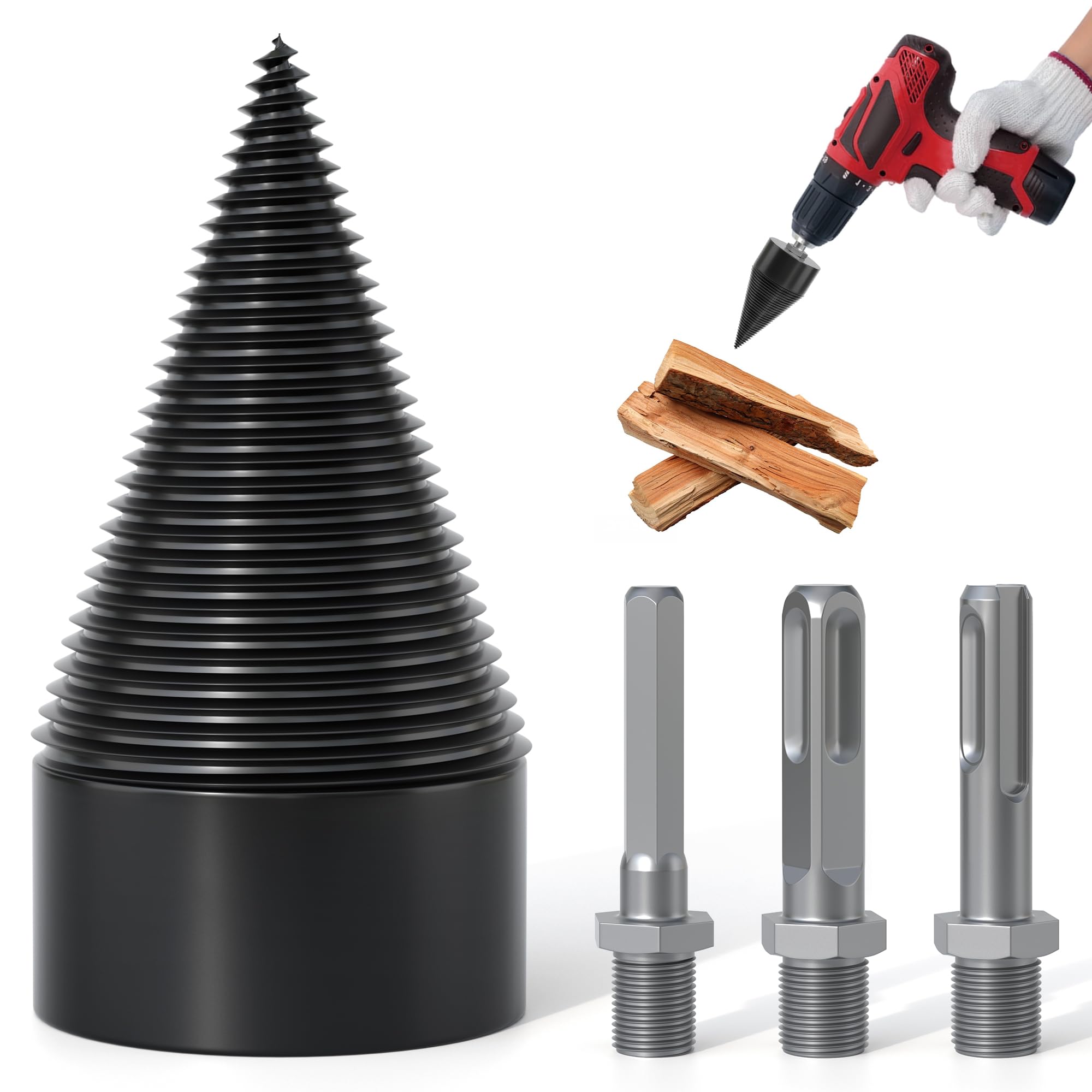 wood splitter drill bit preview
