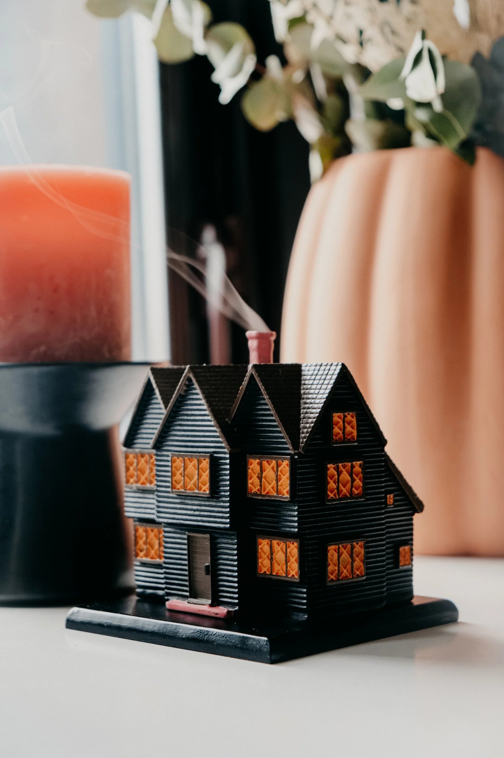 Handmade Halloween Autumn Incense Burner