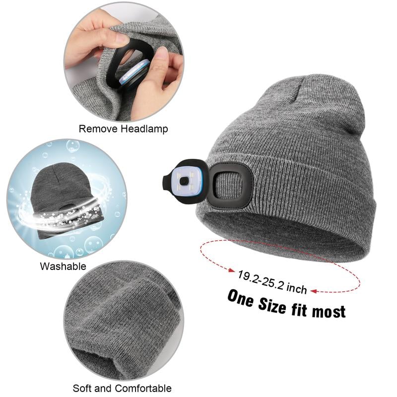 Instructions for removing headlamp and washing