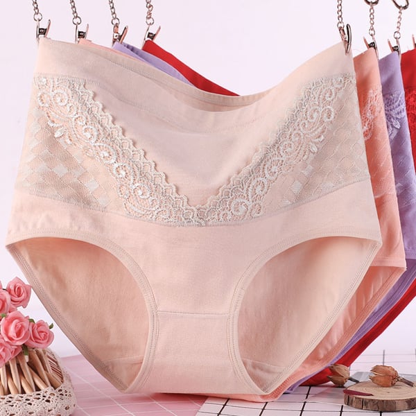 High Waist Cotton Underwear