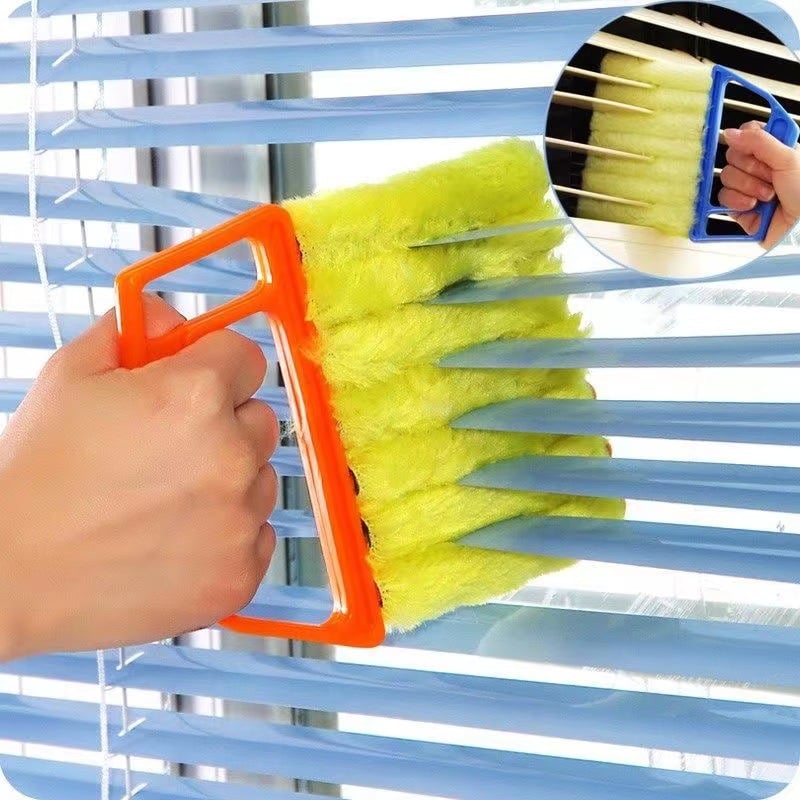 🏆Flash Sale⚡All-Purpose Washable Cleaning Brush – Blinds, AC Vents & Window Tracks