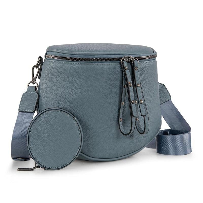 🍂2026 NEW ARRIVAL👜 Large Fanny Pack Crossbody Sling Bags - Jean / Leather Wallet