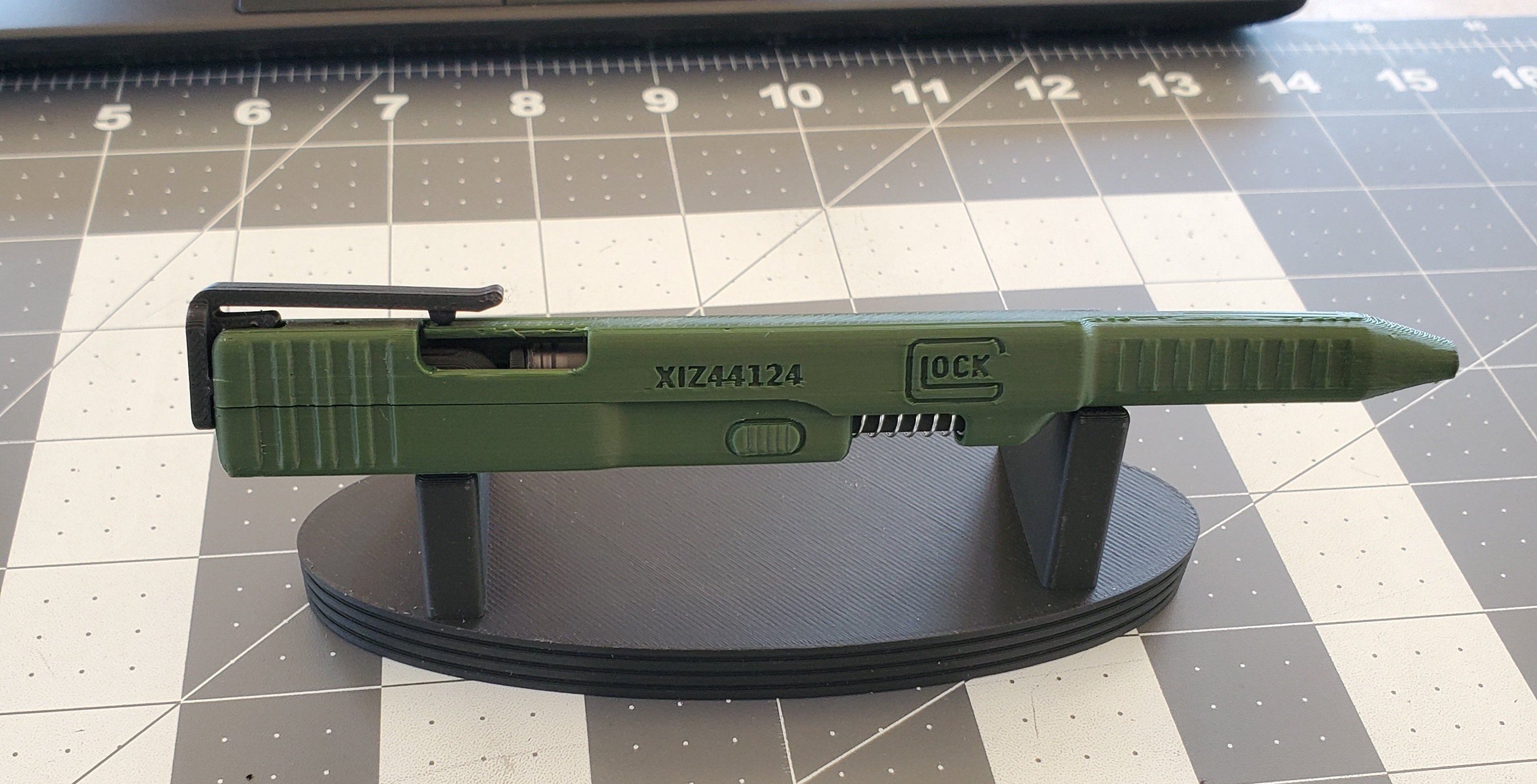 Glock-Inspired Green G2 Pilot Pen