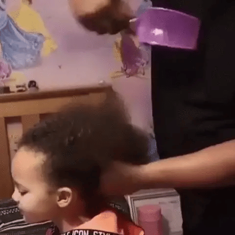 The Popbrush detangles without pain