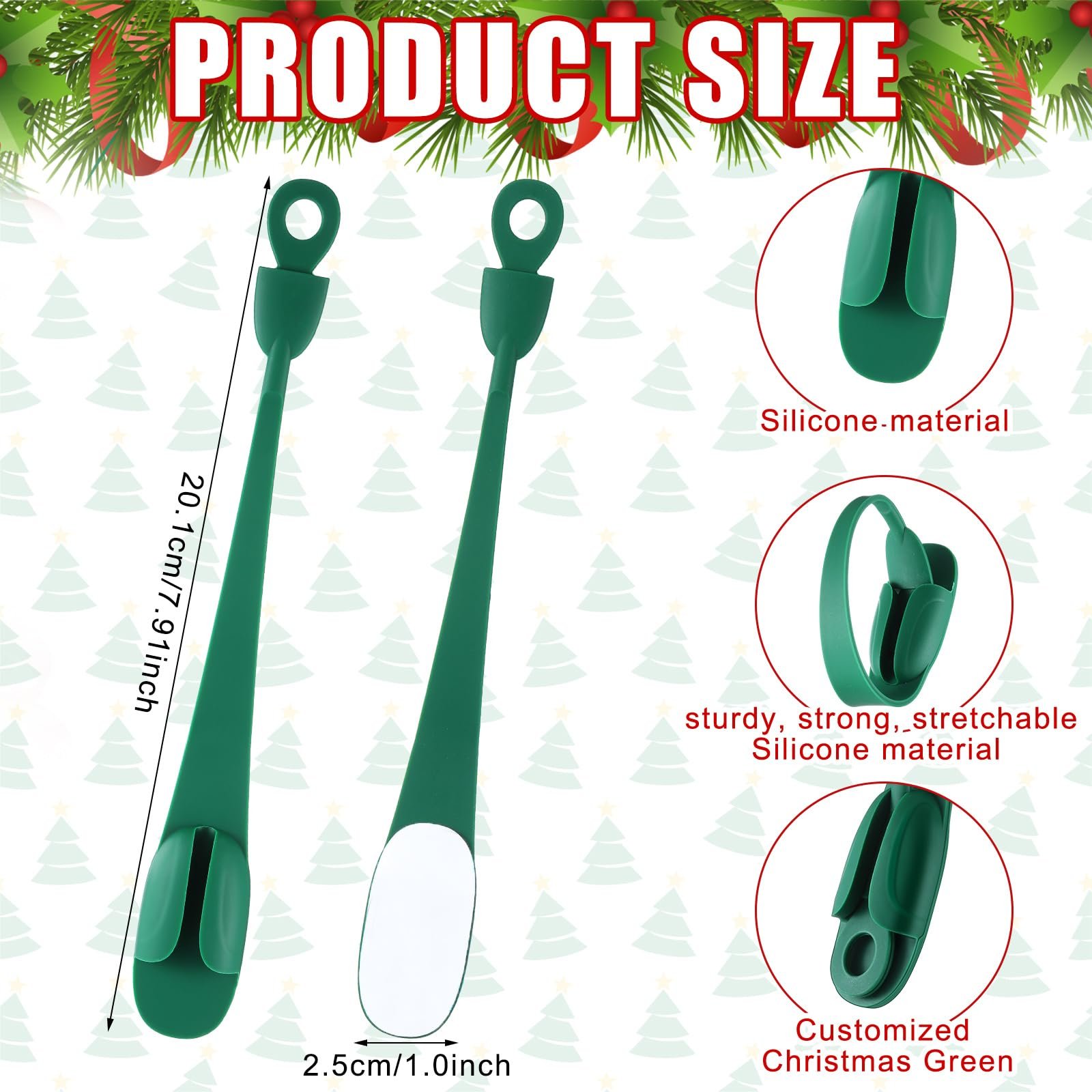 Green Silicone Straps