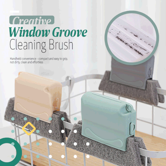Magic Window Cleaning Brush in Action