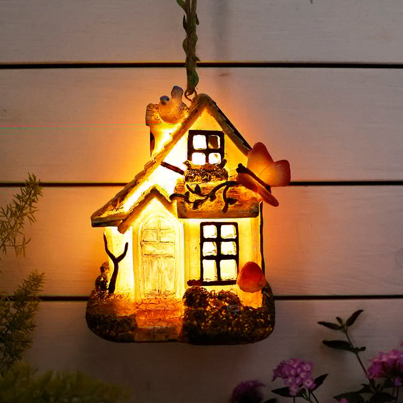 Solar Birdhouse Light