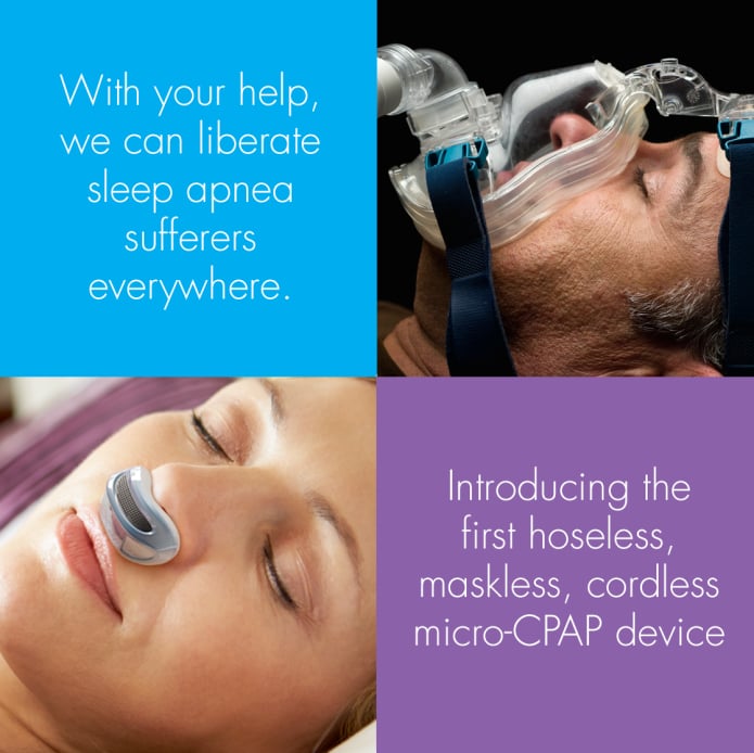 Airing The First Hoseless, Maskless, MicroCPAP antastichome