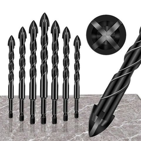 4-EGE CROSS DRILL BIT SET 7ც