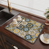 Retro Quick-Drying Water-Draining Mat for Kitchen Bar Countertops Retro Quick-Drying Water-Draining Mat for Kitchen Bar Countertops