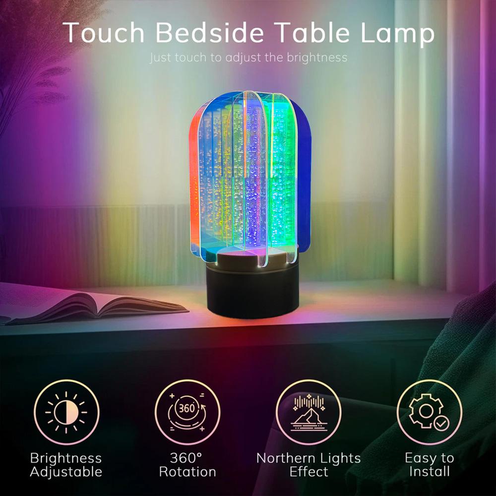 🏆Flash Sale💗🌠3D Rotating Aurora Night Light - Dimmable, for a Romantic Starry Atmosphere🌈