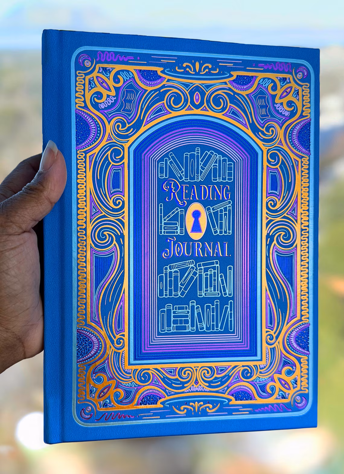 🎨📘The Cerulean Blue Reading Journal Bundle