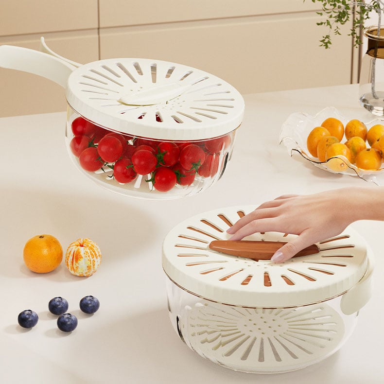 Multifunctional Fruit and Vegetable Saving Bowl