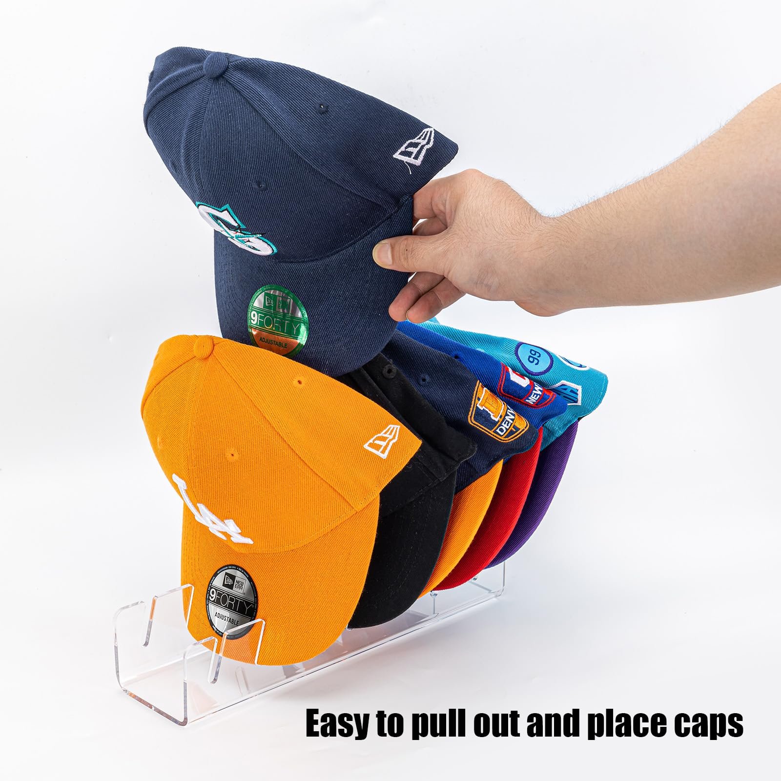 Hat Organizer on Shelf