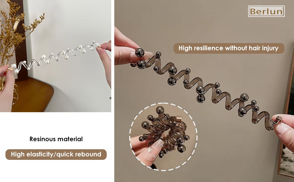 5PCS Spiral Hair Ties For Women Coil Hair Ties Hair Ties 5PCS Spiral Hair Ties For Women Coil Hair Ties Hair Ties