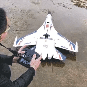 SU-35 Remote Control Jet – 2.4GHz RC Foam Glider Plane with 2 Batteries