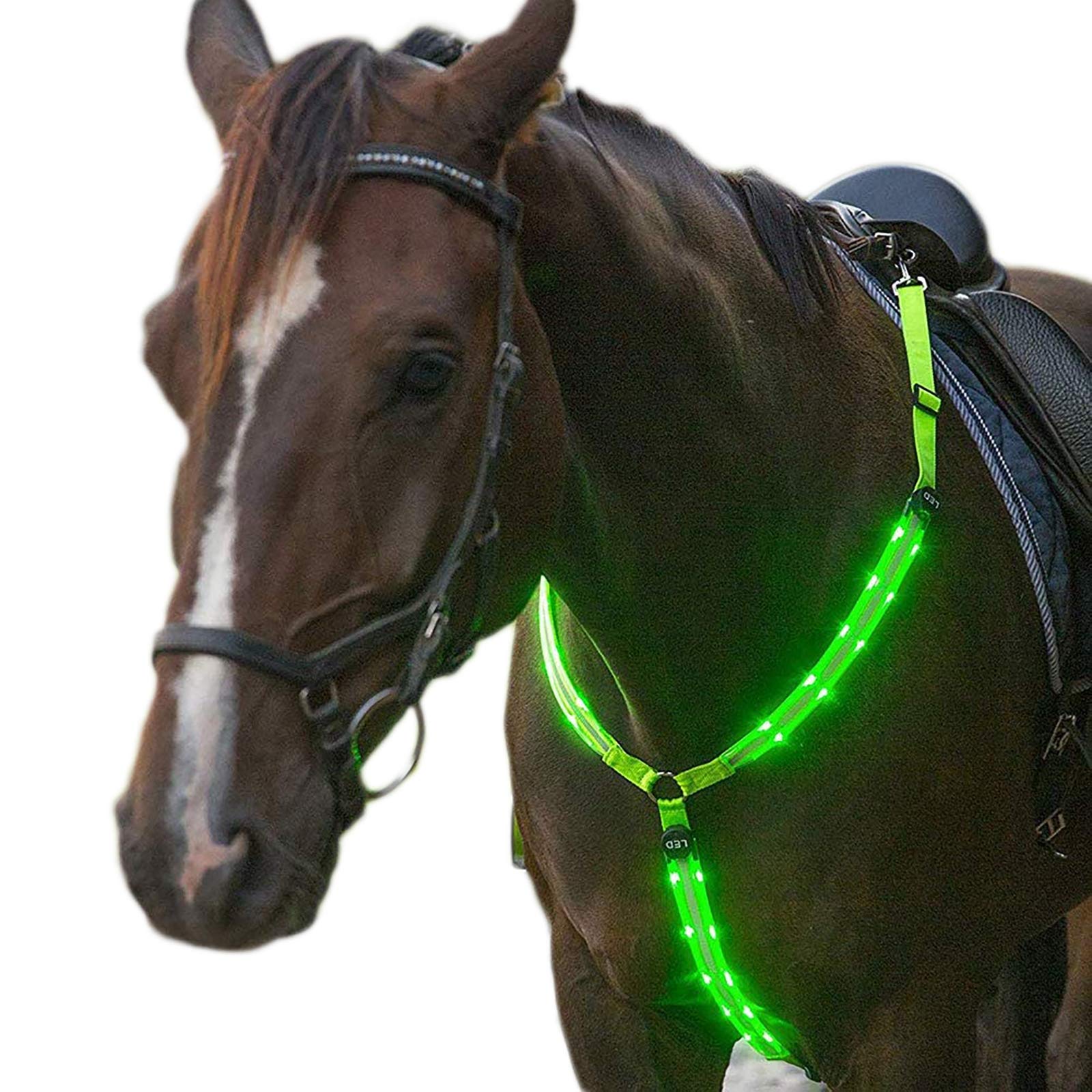LED Horse Chest Strap Suitable For Outdoor Dark Environment