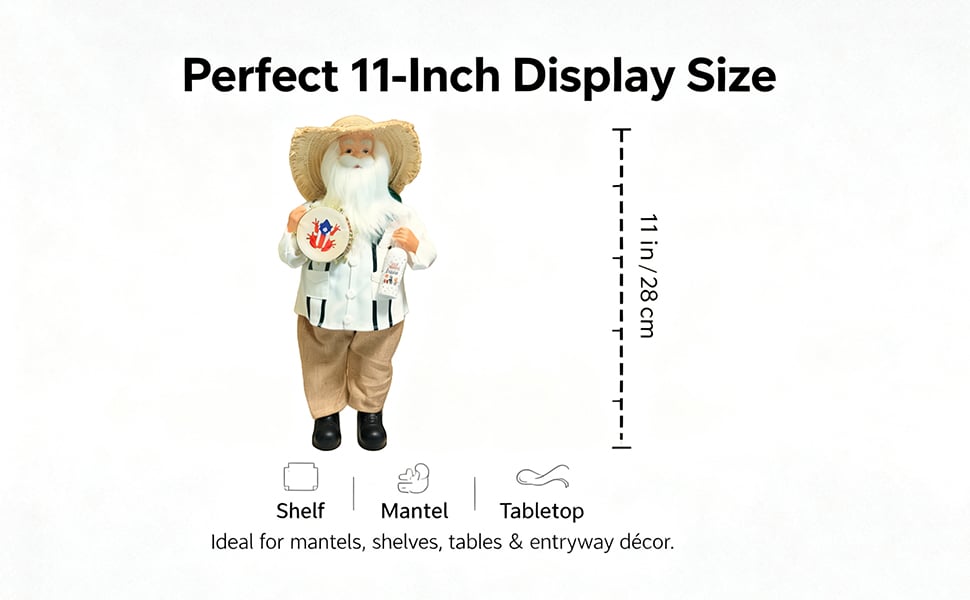 puerto rican santa claus figurine