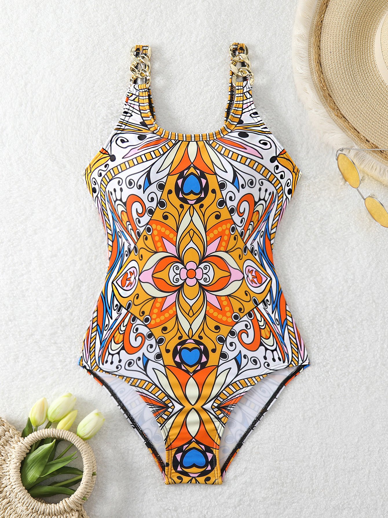 Sexy Printed Multi Color Bikini Swimsuit ✨