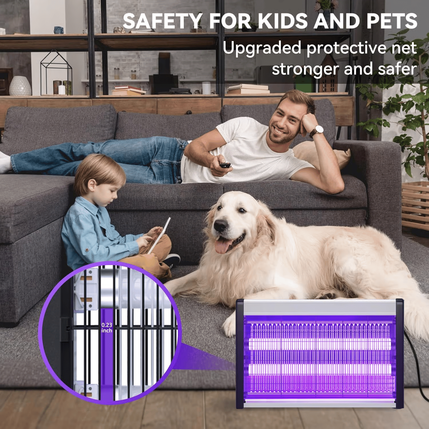 Bug Zapper - The Ultimate Mosquito Solution!--Without Solar Pannel2