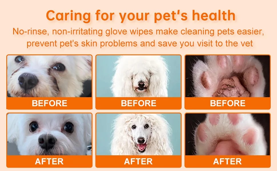 dog washing gloves 