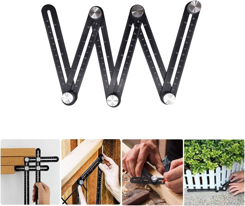 12-fold Multi Angle Measuring Ruler 33 7d31da03de0729952c826e9def7b2b8b10839923