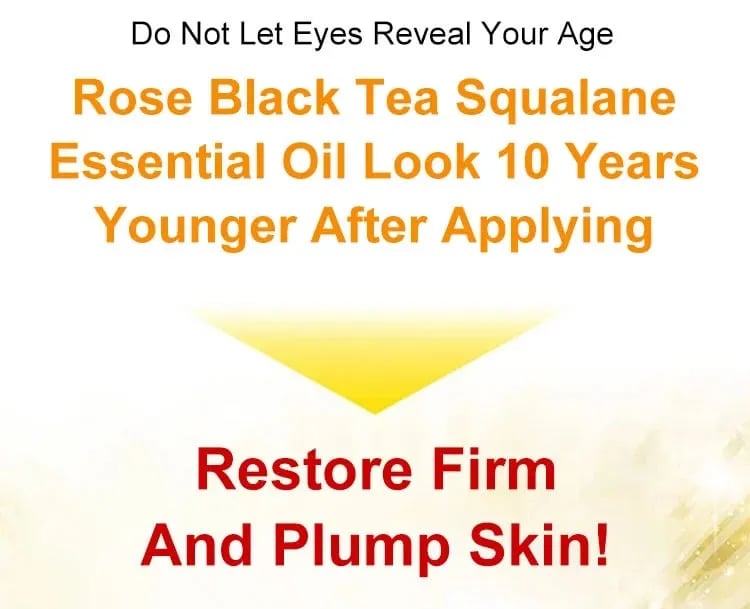 Rose Black Tea Squalane Essential Oil Rectangulau