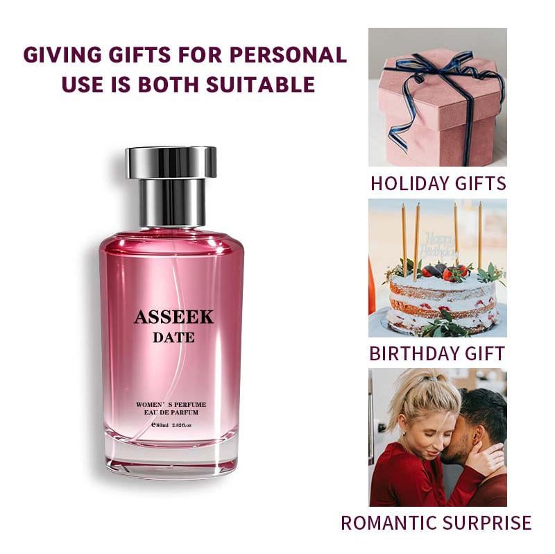 ASSEEK Women's Perfume, Long Lasting Floral Fruity Fragrance with Sicilian Mandarin, Jasmine Absolute & Amber, Daily Scented Perfume, 2.71oz (80ml) ASSEEK Women's Perfume, Long Lasting Floral Fruity Fragrance with Sicilian Mandarin, Jasmine Absolute & Amber, Daily Scented Perfume, 2.71oz (80ml)