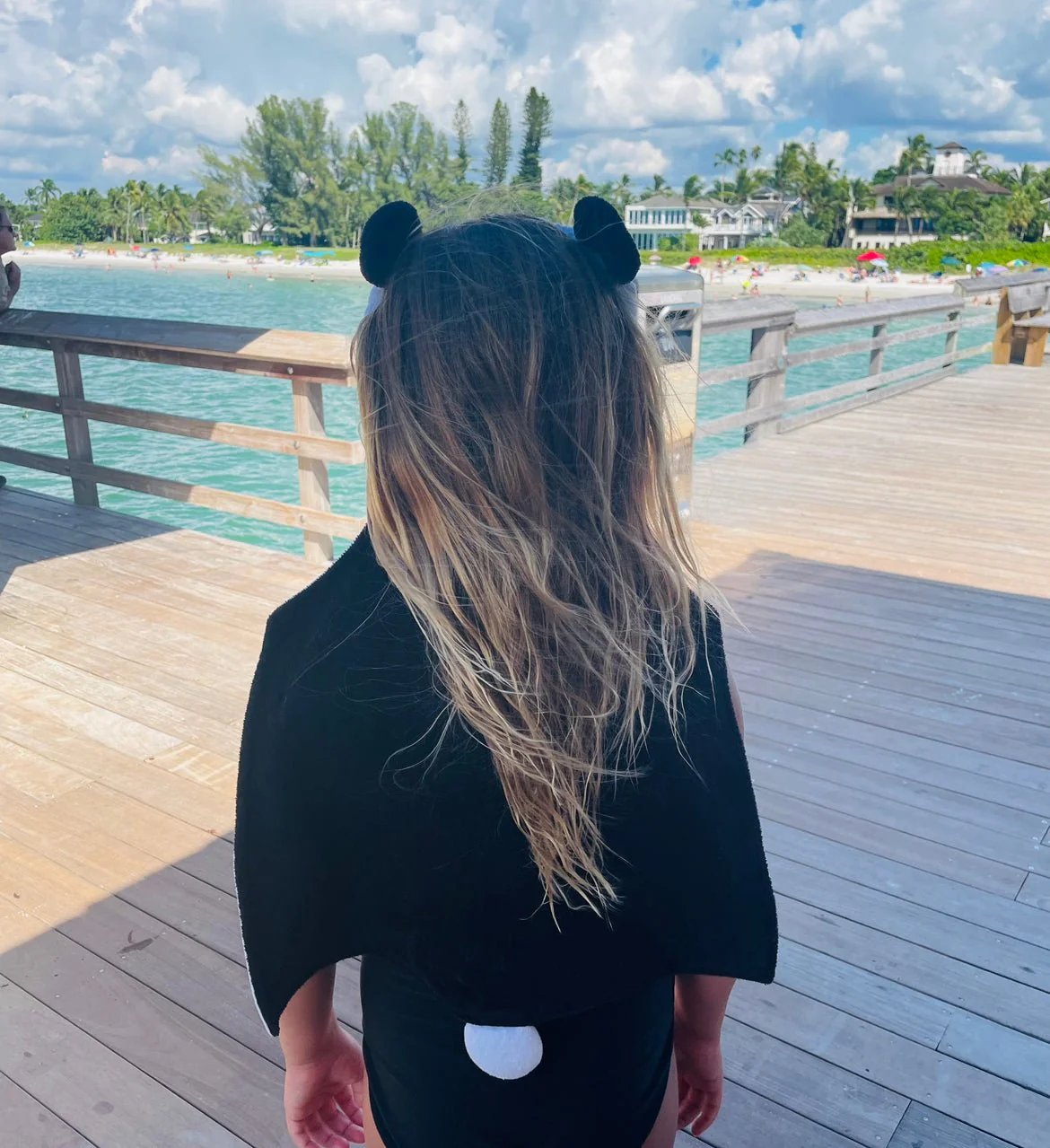 Panda Bear Towel Back