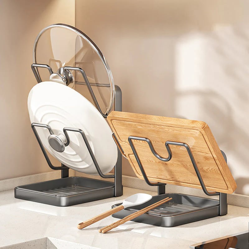 Aufbewahrungsregal für Küchen-Topfdeckel