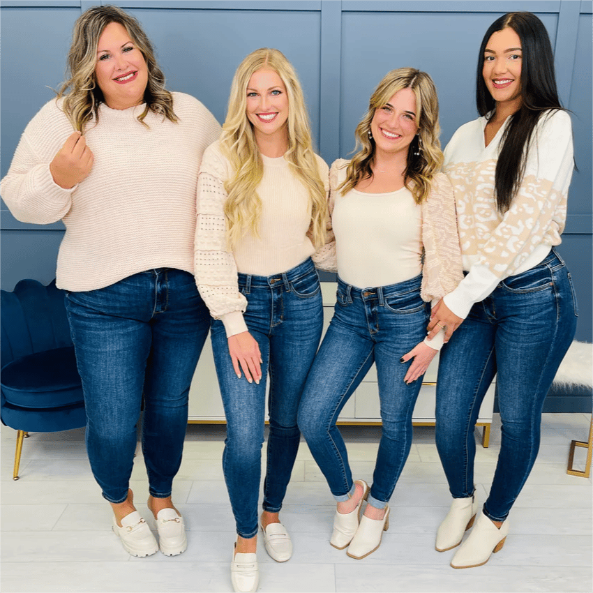 🔥Bauchkontrollierende Po-Lifting-bequeme Vintage-Jeans