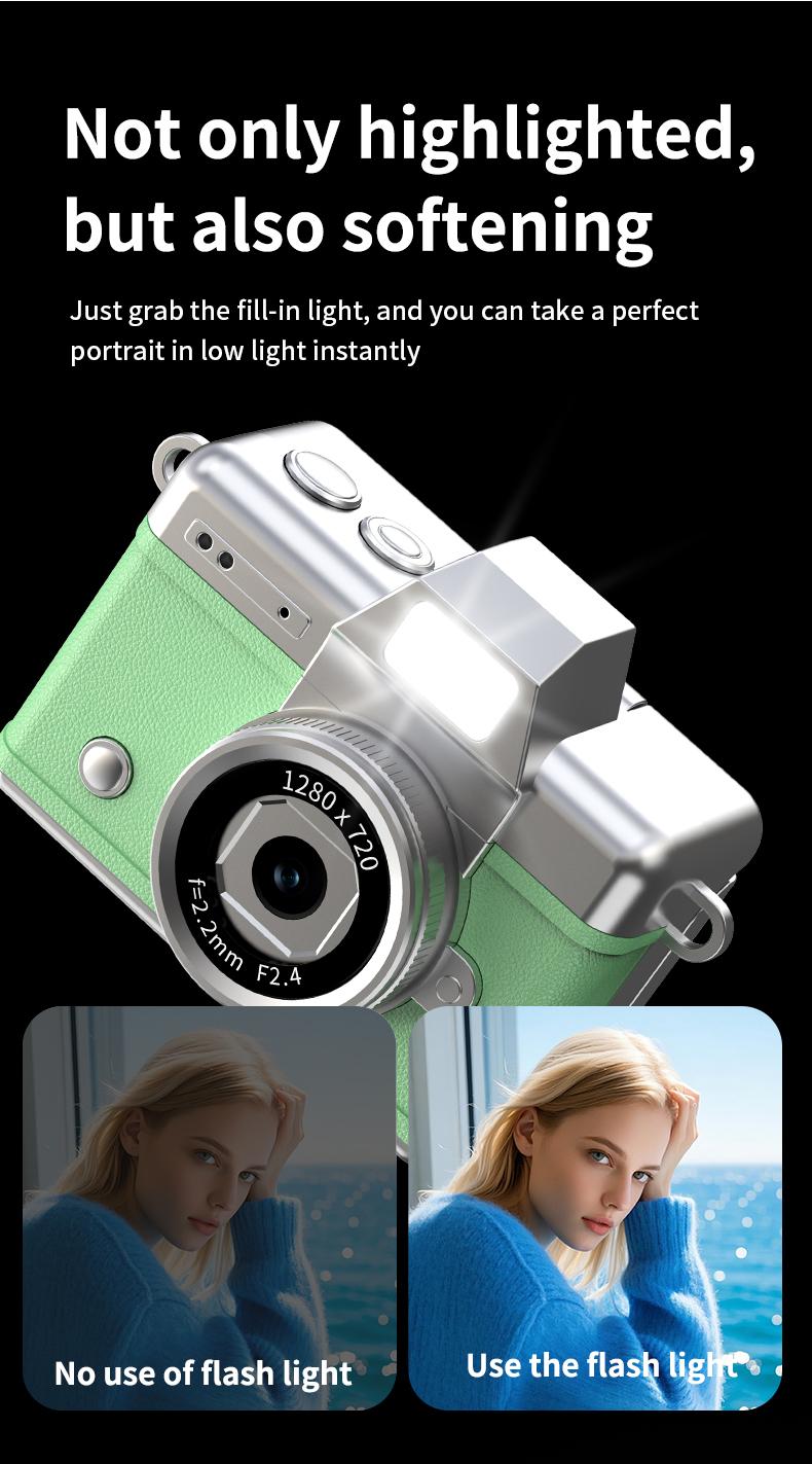 Mini Digital Camera with 1.47 in LCD Screen 1080P Feel of Old 90s Photographs, Keychain Size, Birthday Gifts,Christmas Gifts Mini Digital Camera with 1.47 in LCD Screen 1080P Feel of Old 90s Photographs, Keychain Size, Birthday Gifts,Christmas Gifts