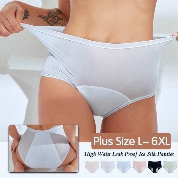 High Waist Leak Proof Panties 🔥Plus Size L6XL