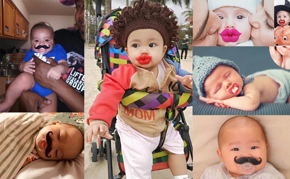 Adorable Funny Baby Pacifiers