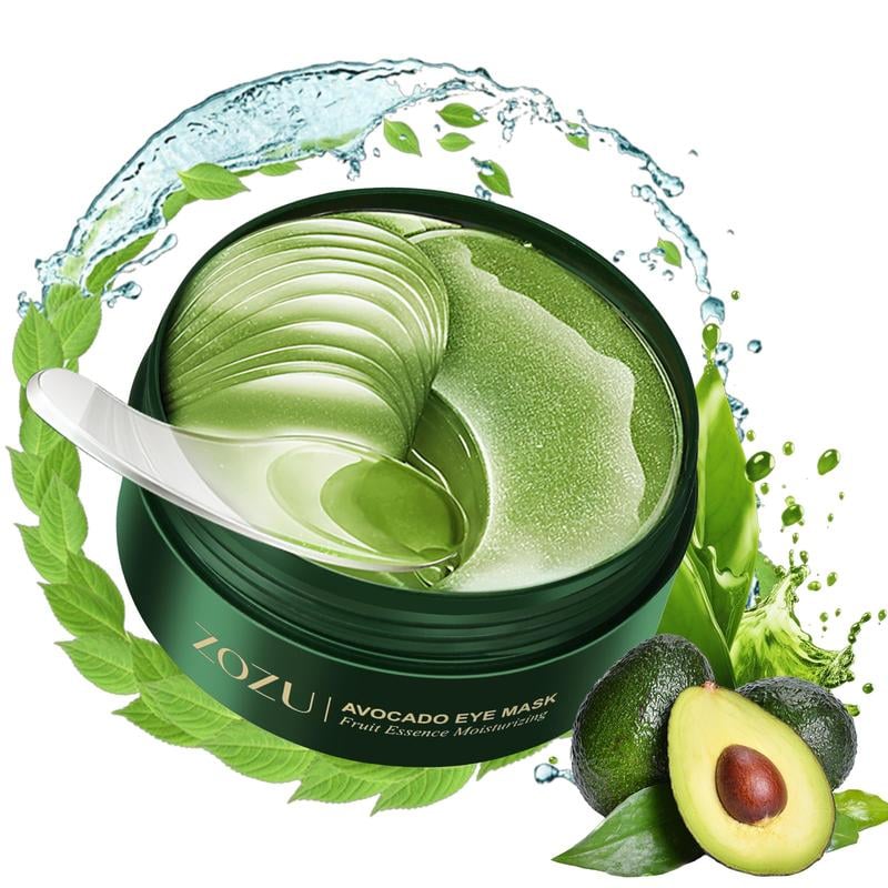 Avocado Moisturizing Collagen Eye bagMask,60pcs/set