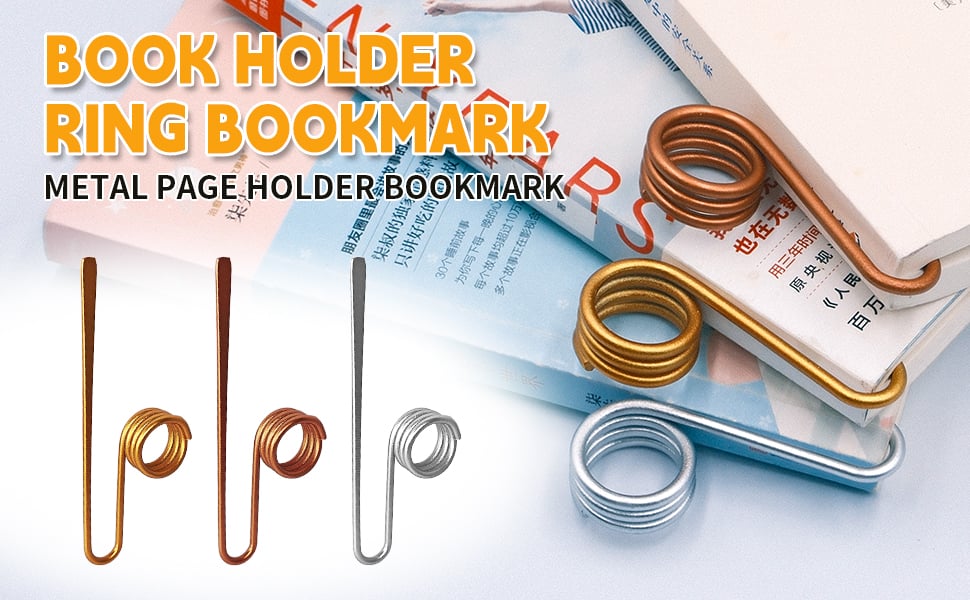 Metal Book Holder Ring Bookmark Metal Book Holder Ring Bookmark