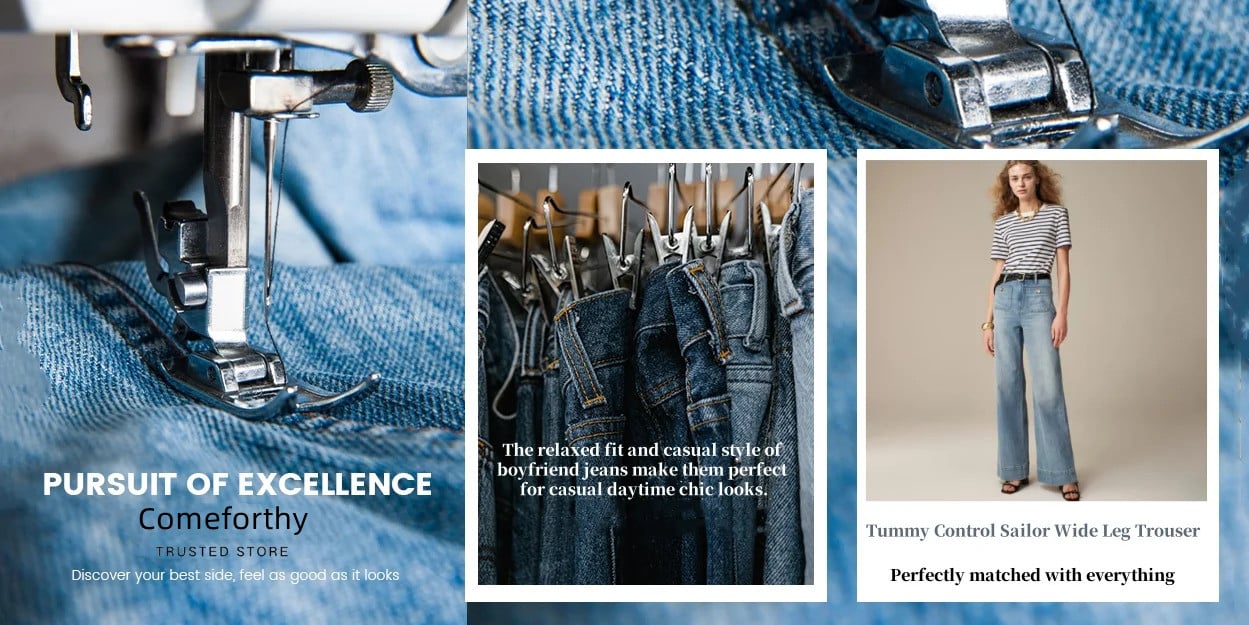 Nautique Fit Wide Leg Pants