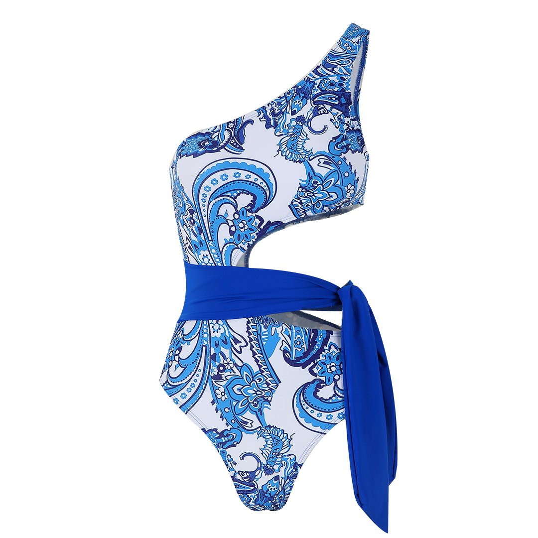 🤩 Multi-Colors - Tummy Control Hollow-Out Knotting One-Piece Swimsuits