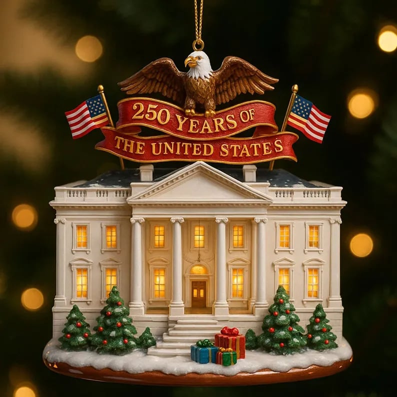🔥🎄US 250th Anniversary Ornament