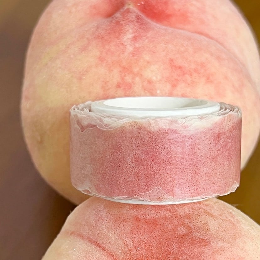 🔥LAST DAY 50% OFF - Realistic Fruit Peel Washi Tape🍏🍑🥝