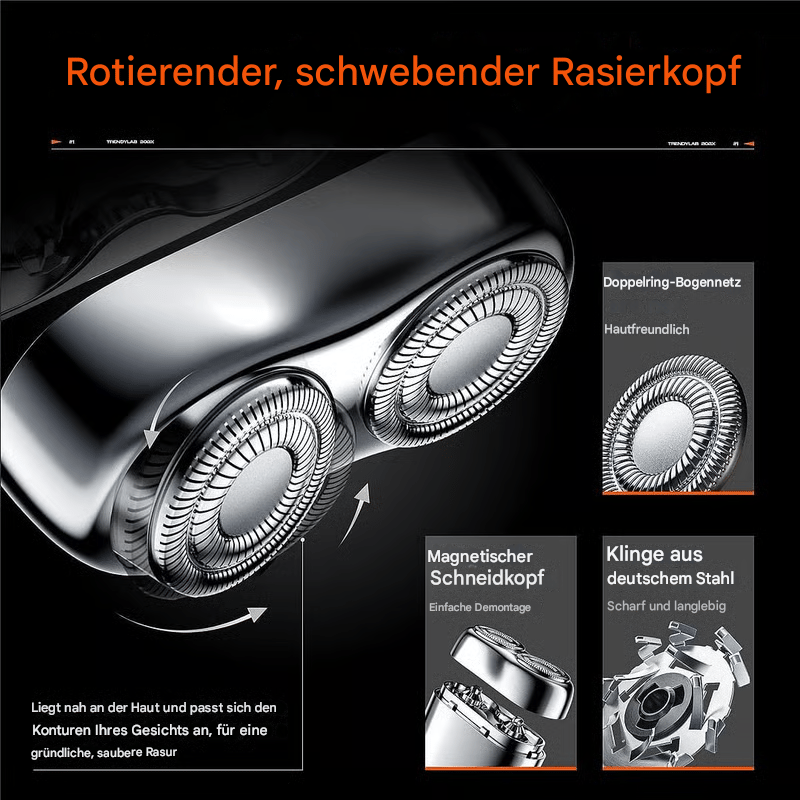 ✨2025 Neue Upgrade-Taschenrasierer USB-Mini-Rasierer