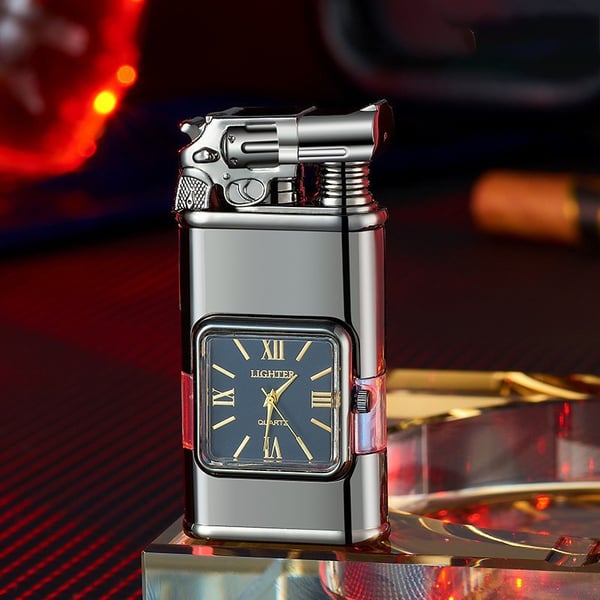 Windproof Lighter Vintage Watch