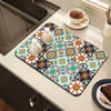 Retro Quick-Drying Water-Draining Mat for Kitchen Bar Countertops Retro Quick-Drying Water-Draining Mat for Kitchen Bar Countertops