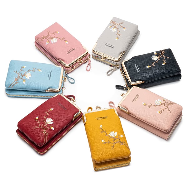 Women Sling Cross-Body Wallet