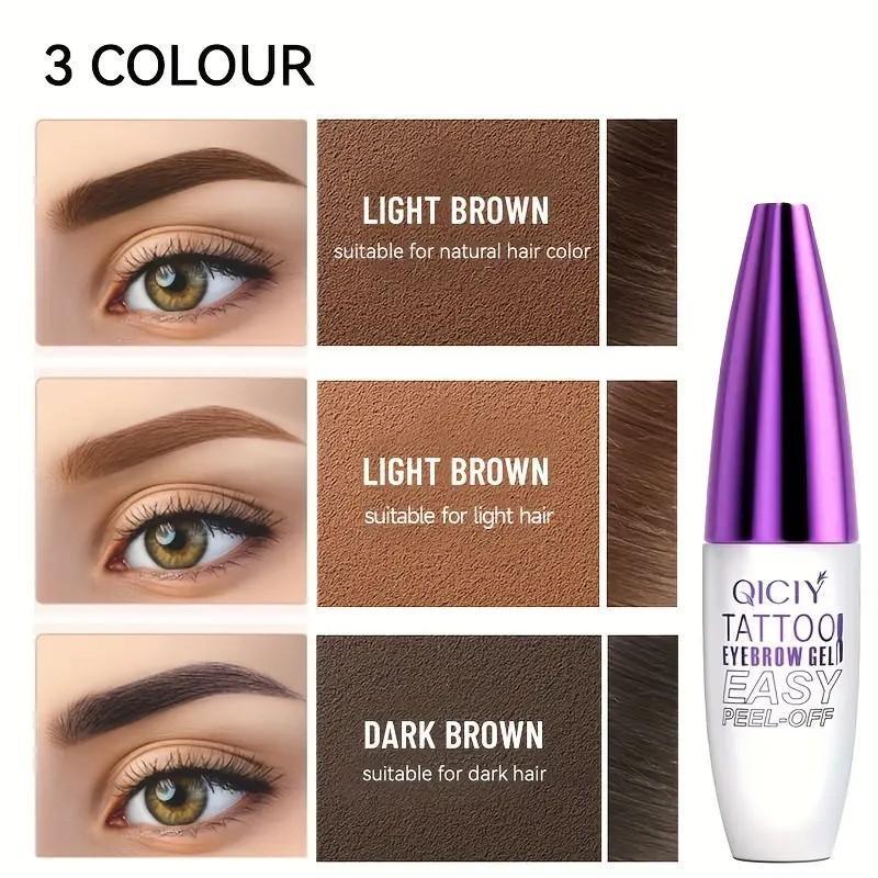 Product Introduction of Semi-Permanent Eyebrow Tattoo Gel Paste with Easy Peel-Off Formula for Lasting Waterproof Effect Makeup Cosmetic Multicolor 5 Product Introduction of Semi-Permanent Eyebrow Tattoo Gel Paste with Easy Peel-Off Formula for Lasting Waterproof Effect Makeup Cosmetic Multicolor 5