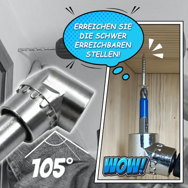 🔧105-Grad-Rechtswinkeldrilladapter