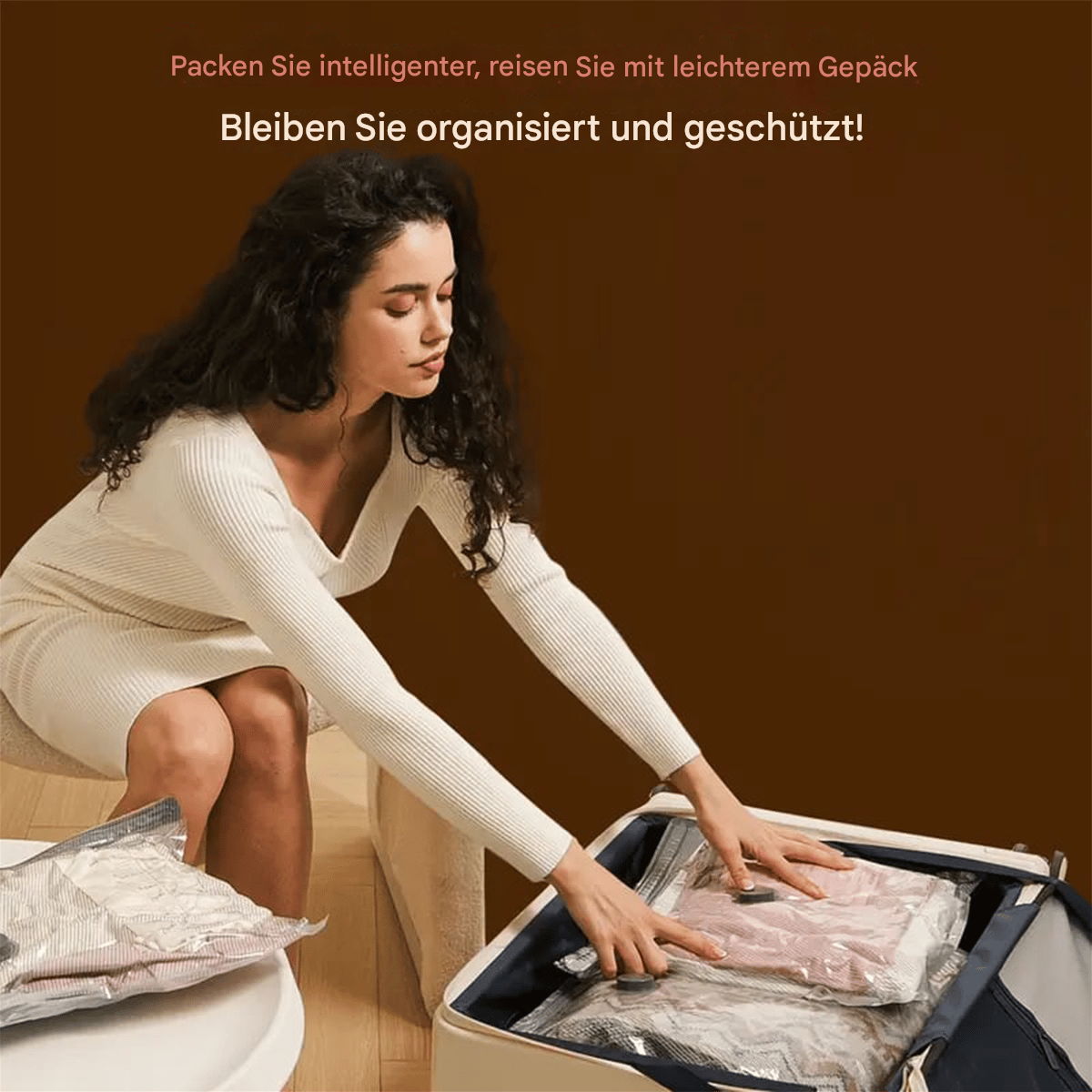 🔥Kabelloses Reise-Staubsaugerbeutel-Set