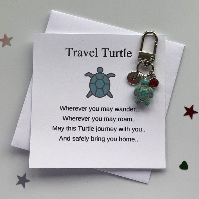 Handmade Turtle Keychain3
