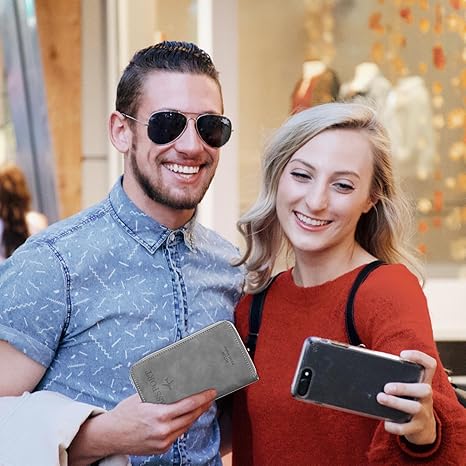 📢🎁All-in-One-RFID-Reisepass- und Kartenhalter – Sicheres, stilvolles Reisen leicht gemacht✈️
